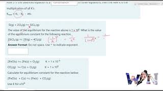 Manipulate Equilibrium Constant Profile