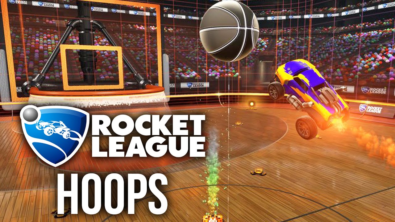 ROCKET LEAGUE BASKETBALL Rocket League Hoops Gameplay SO MUCH FUN