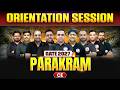 GATE 2027 Preparation | Civil Engineering | Parakram Batch Orientation Session