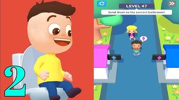 Toilet Games 3D Gameplay Levels 51-100 (iOS, Android)