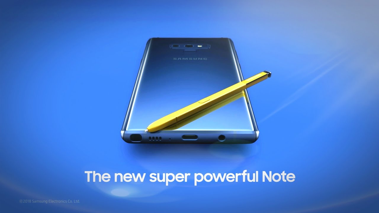 SAMSUNG GALAXY NOTE 9 OFFICIAL TRAILER!!!