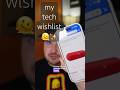 TECH WISHLIST  #imac #beatspill #djimicmini #applevisionpro #wishlist #tech #contentcreator #apple