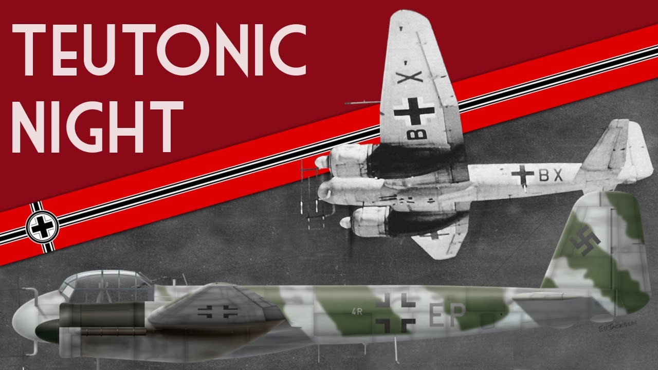 Лучший немецкий ночной истребитель | Junkers Ju 88G