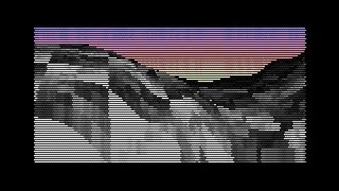 TERRA256 (256 Byte x86 DOS Intro with Music, released at Revision Demo Party 2023)