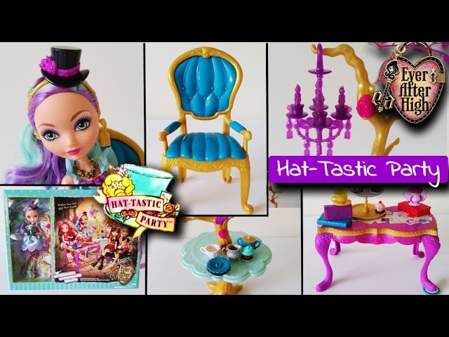 Ever After High Madeline Hatter Hat-tastic Tea Party and Raven 