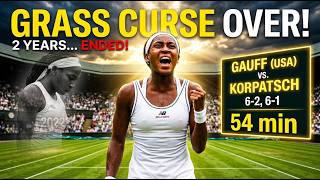 Coco Gauff Ends Two-Year Grass Drought — And She's Just Getting Started