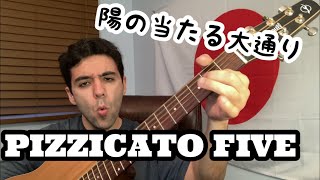 PIZZICATO FIVE「陽の当たる大通り」【外国人弾き語り】