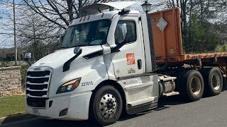 DAY IN THE LIFE OF A MAVERICK TRANSPORTATION HOME DEPOT TRUCK DRIVER