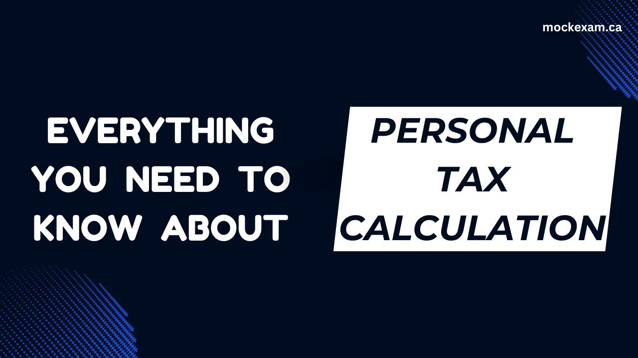 Personal tax calculation in Canada