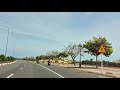 Midday Road To Bau Trang Calm Desert Drive