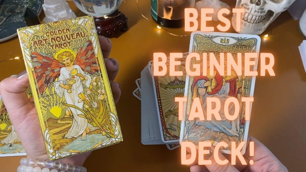 🏆The Golden Art Nouveau Tarot Unboxing & First Impressions