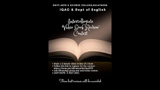 Intercollegiate Video Book Review Contest: Prize-Winning Reviews