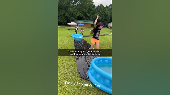 Water kickball looks elite 🔥 (via deunta100/TT)