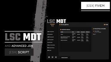 Fivem Script | LSC MDT + ADVANCED JOB [ESX]
