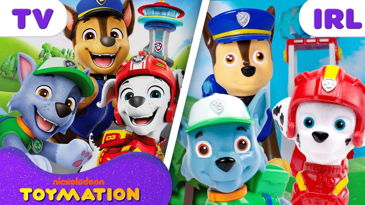 PAW Patrol Toys Vehicle Missions, Animal Rescues, & MORE! 🐶 #2 | 45 Minute Compilation | Toymation
