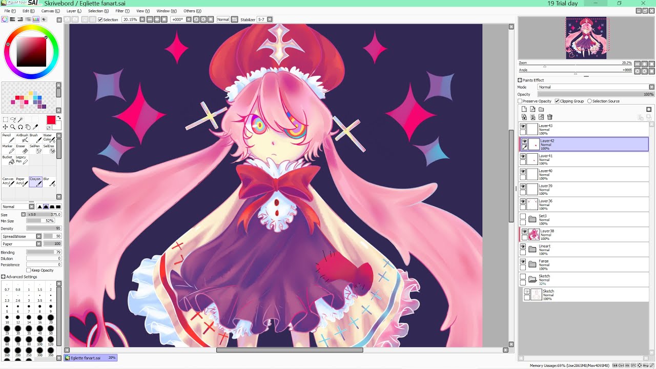 Egliette - Speedpaint