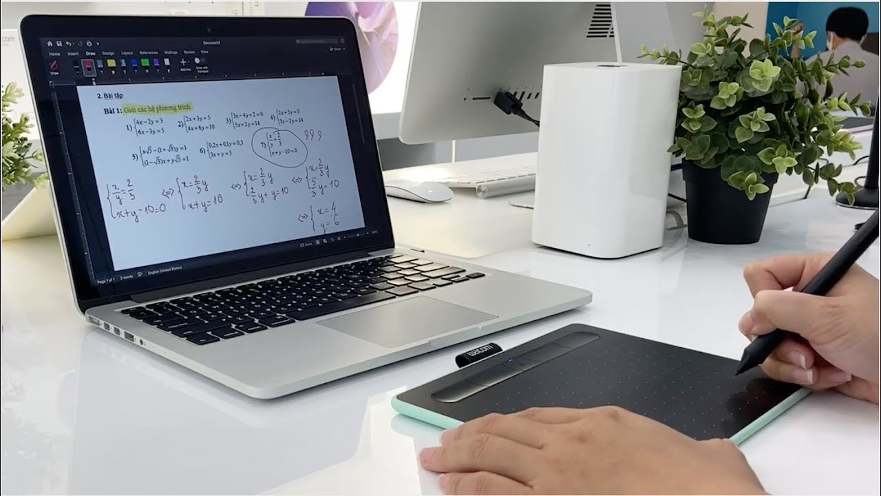 [Wacom Store in Vietnam] TEACHING ONLINE WITH WACOM INTUOS S CTL-4100WL