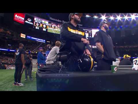 Stevan Ridley Breaks Helmet After Losing 4th Quarter Equipment rentalmble