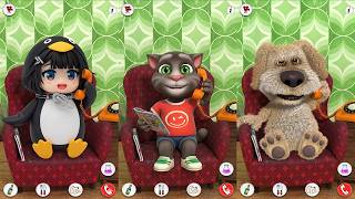 Talking Tom Cat Vs Talking Ben The Dog Vs Talking Sprunki Gugugaga Penguin - All Foods