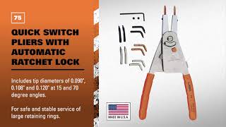 Lang 75 - Quick Switch Pliers