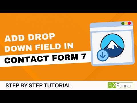 How To Add Drop-down Field In Contact Form 7