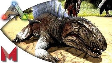 ARK: Survival Evolved - Taming a Dimetrodon! S3E13 Gameplay