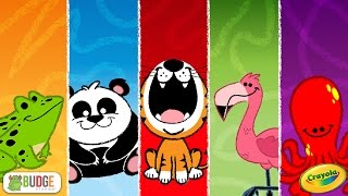 Crayola Colorful Creatures - Around the World! - Best App For Kids - iPhone/iPad/iPod Touch screenshot 4