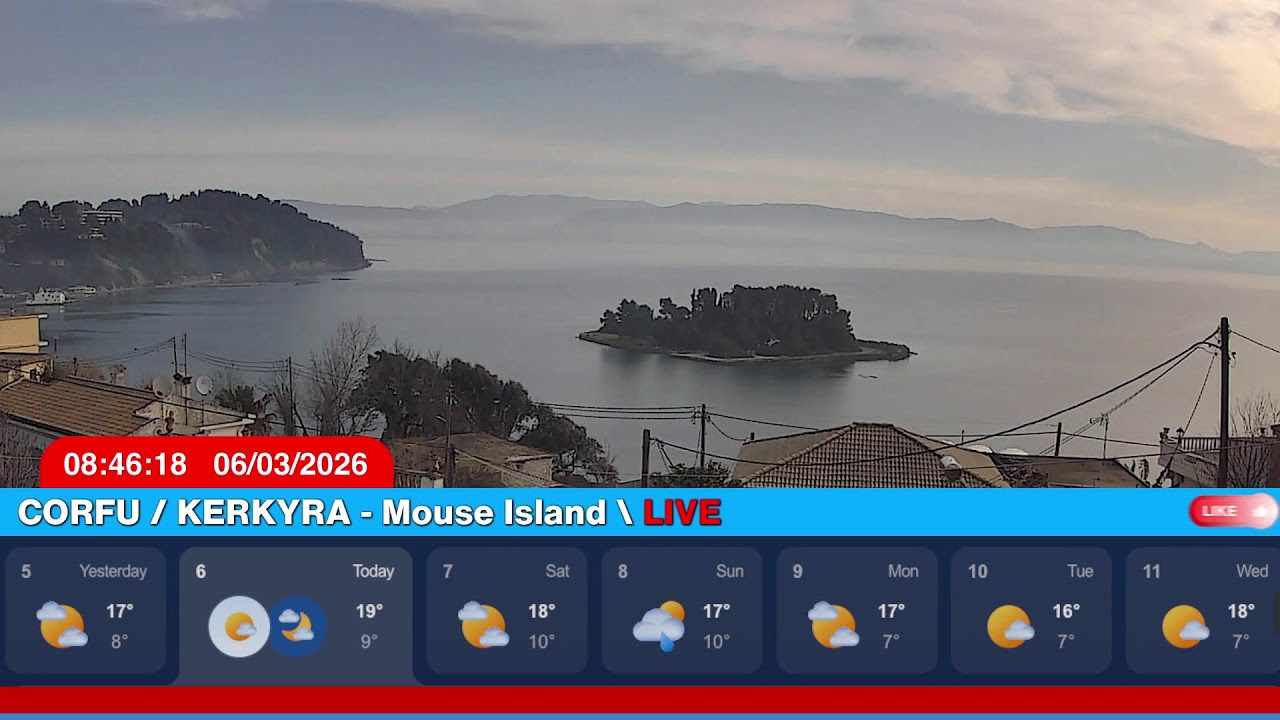 Corfu / Kerkyra, Greece LIVE