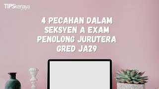 4 Pecahan Seksyen A Peperiksaan Penolong Jurutera JA29