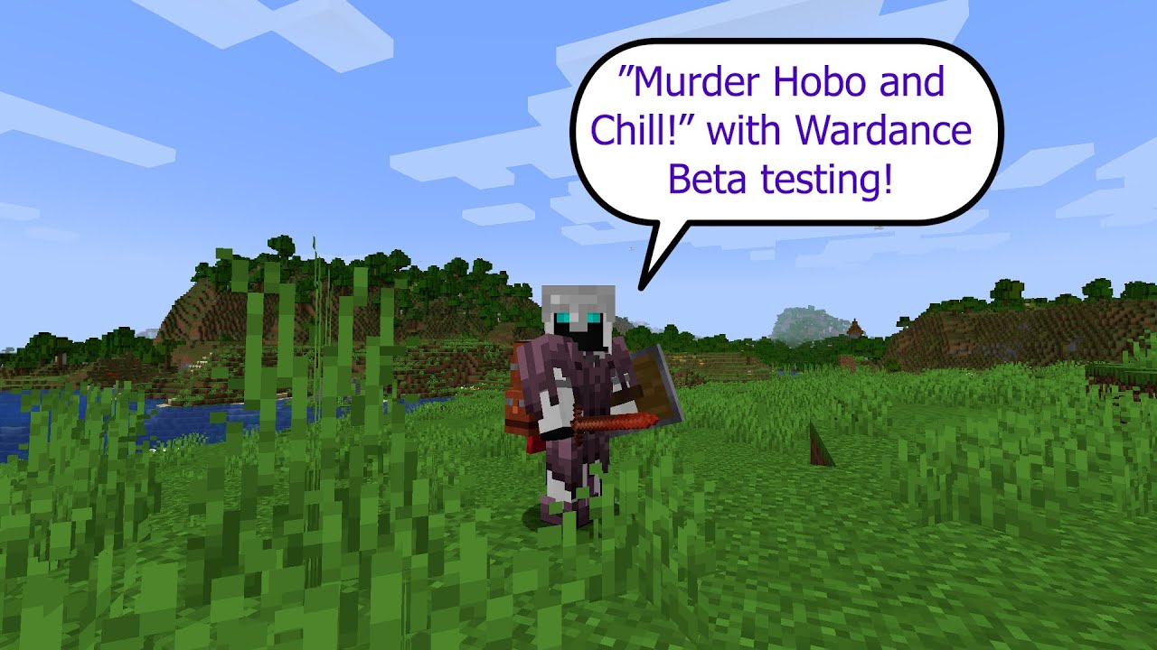 "Murder Hobo and Chill". Playtesting some Project War Dance Beta [Modded Minecraft]
