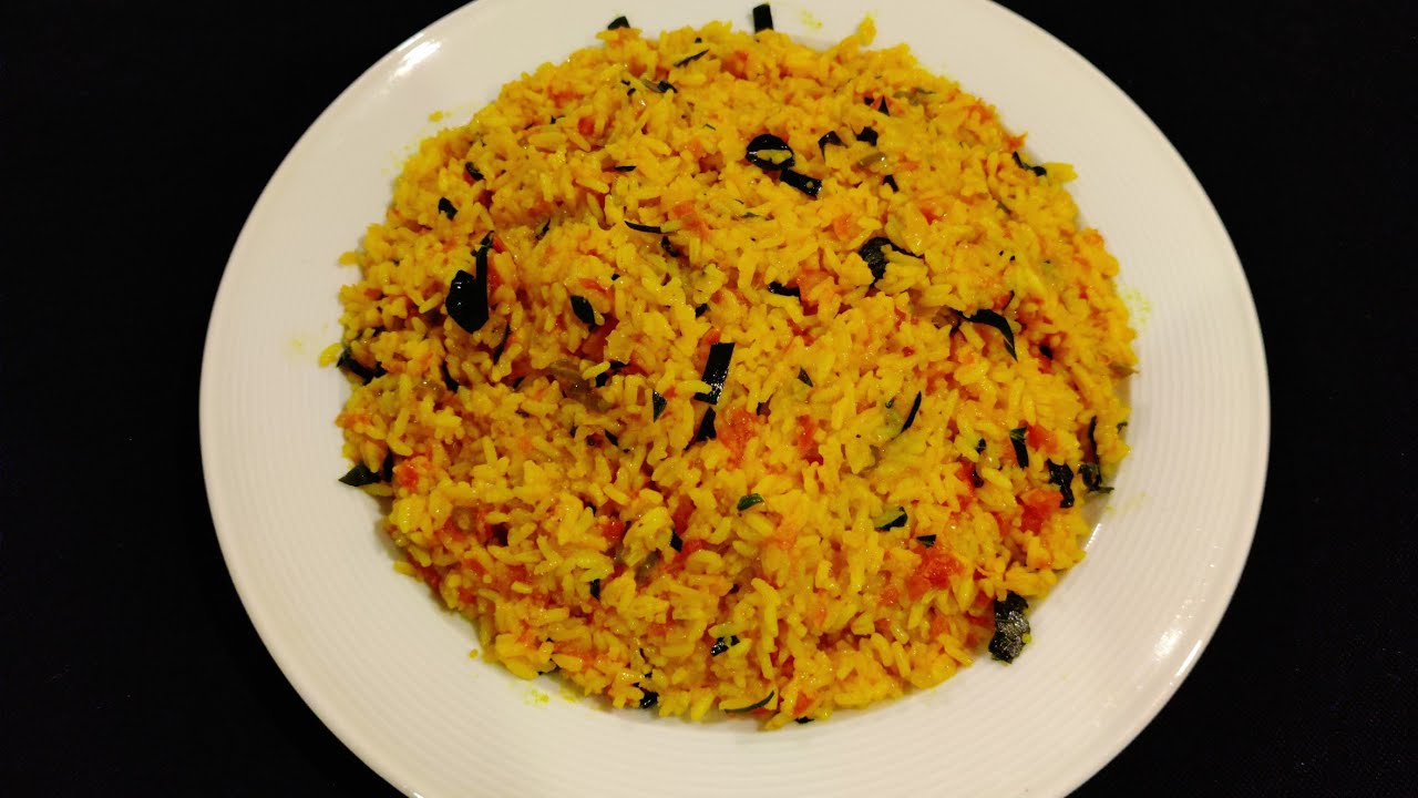 TOMATO RICE SIMPLE AND EASY TOMATO RICE YouTube