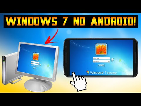 Incredible! Emulating Windows 7 100% on Android - Win7 Simu