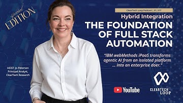 Hybrid Integration: The Foundation of Full-Stack Automation | Jo Peterson | ClearTech Loop