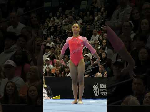 Hezly Rivera Slow Motion Floor FX Vertical 2025 Xfinity US Championships