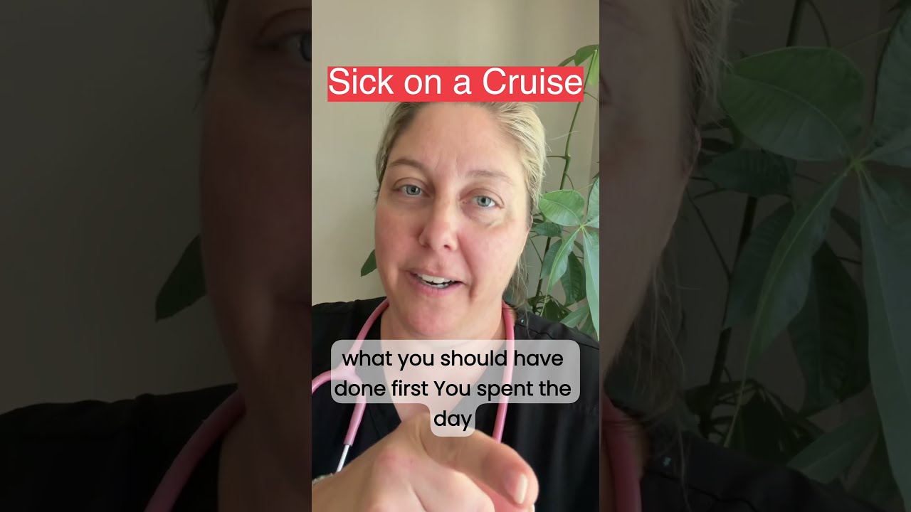 Dehydration Mistakes on a Cruise | Advice from a Nurse