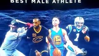 2016 ESPYs | LeBron James Wins Best Male Athlete