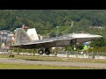 横田基地友好祭2024展示機フライイン YOKOTA AirBase FriendShipFestival2024 F2 F15 F16 F22 フレンドシップフェスティバル