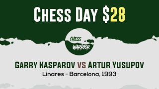Garry Kasparov vs Artur Yusupov | Linares - Barcelona, 1993