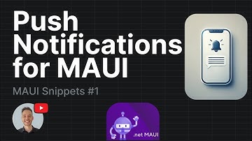Firebase Push Notifications in .NET MAUI (iOS & Android) – Full Setup Guide - MAUI Snippets #1