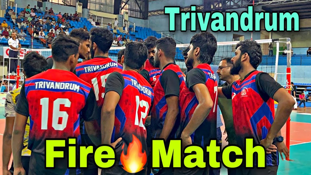 Fire🔥Match |💥 Trivandrum Vs Thrissur💥| State Championship At Kannur 🏆| Inidan Volleyball