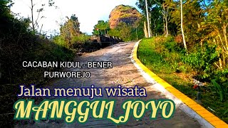 Jalan Menuju Wisata Manggul Joyo Purworejo