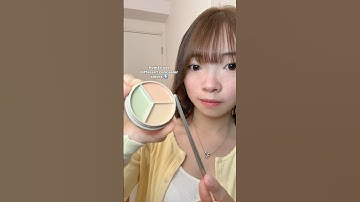 How to use color correcting concealer! #yesstyle #makeup #kbeauty #concealer