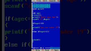 else if ladder/else if/nested if else conditional statement programming in c #Learn coding ©07