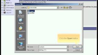 Horde Importing contacts by Host4Go Tutorials