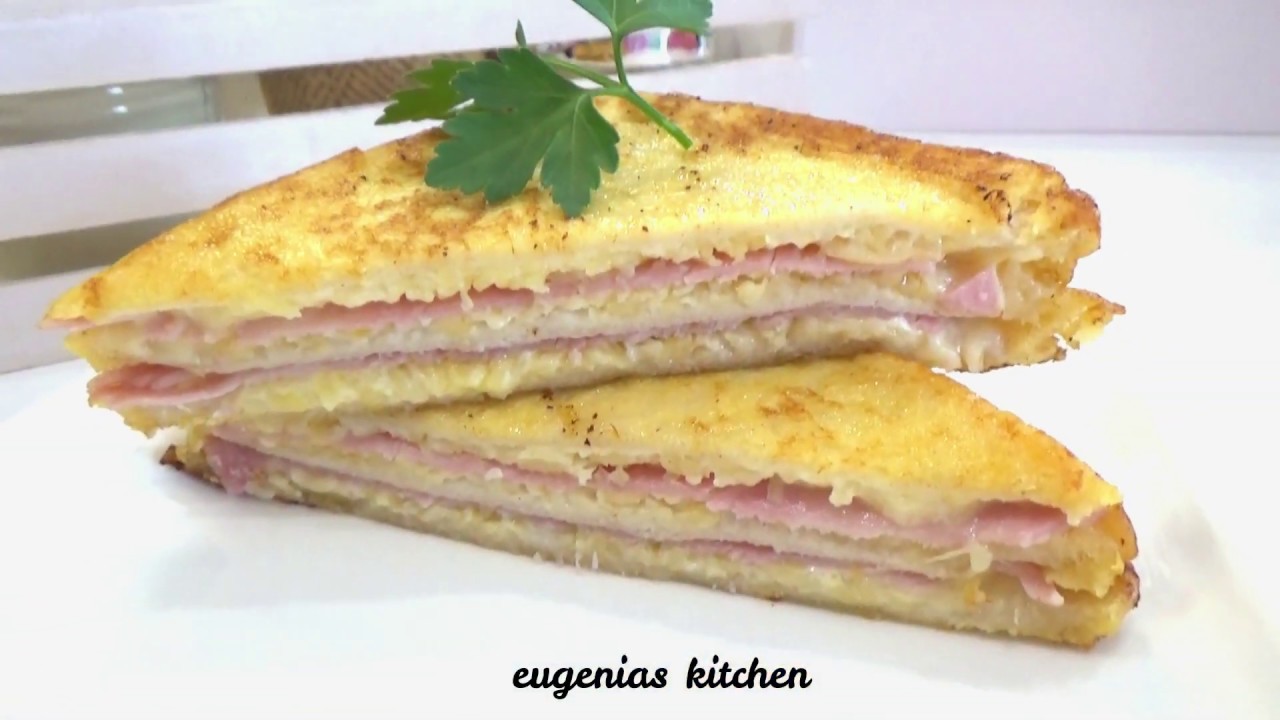 Сендвич на завтрак / сендвичи вкусные / how to do Cordon Bleu Sandwich / breakfast / sandwiches