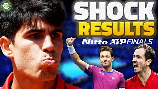 Alcaraz SHOCK LOSS to Ruud 😲 Medvedev MELTDOWN! 🤬 | ATP Finals 2024 | Group Match Reaction