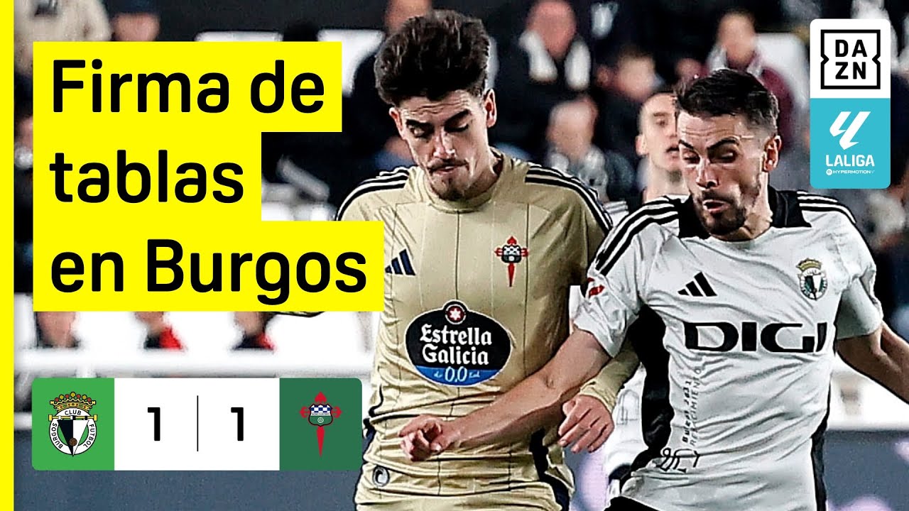 Burgos CF vs Racing Club Ferrol (1-1) | Resumen y goles | Highlights ...