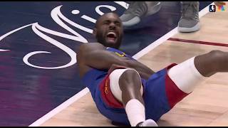 Tim Hardaway Jr. reacts to a foul call - full of emotions, funny as hell