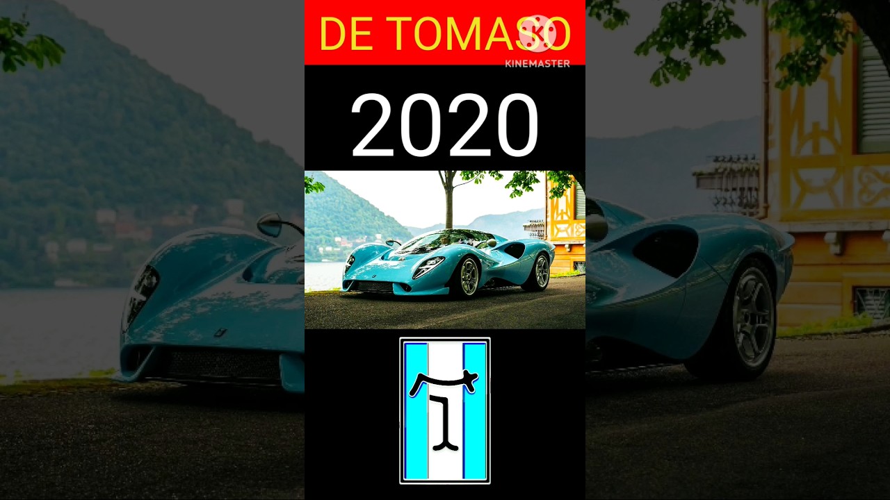 Evolution of De Tomaso (1958-2023) 