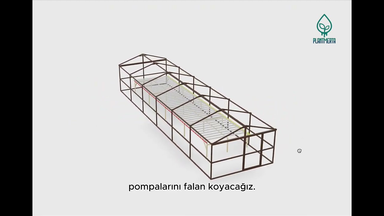 Hidroponik yetiştiricilik için kendi seranı kendin yap.